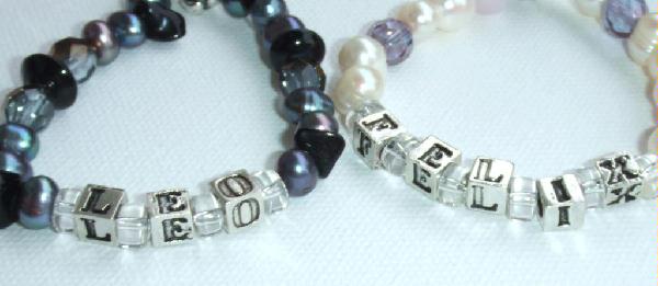 Egal welcher Name - Sie bekommen Ihr persönliches Armband